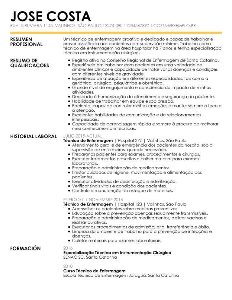 Gerador de Curriculum Vitae Online - Com Foto - 9 Modelos de Currículo