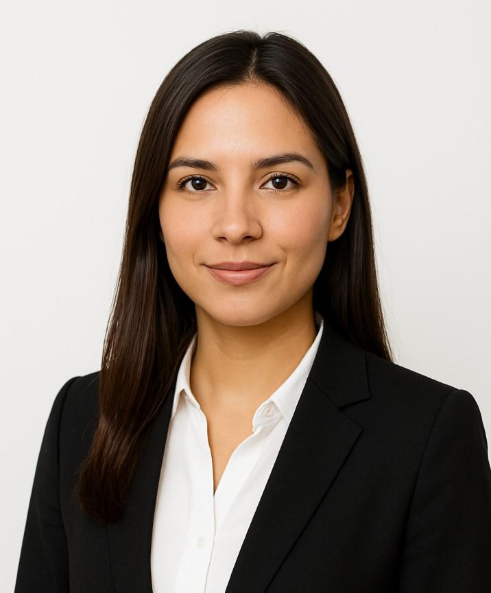 Foto para currículo right example