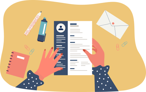 escrever o email para enviar currículo