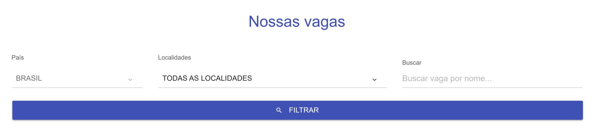 Pesquise vagas no site do Novo Mateus